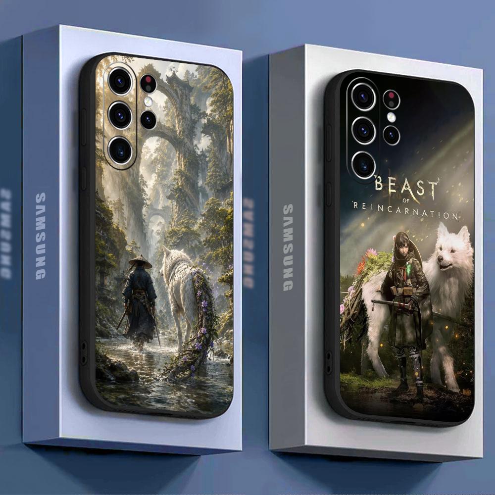 Samsung Galaxy S25 - 만화 멋진 환생의 짐승 휴대폰 케이스