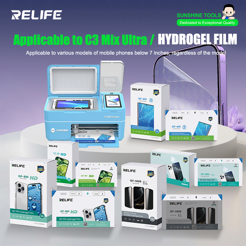 RELIFE GF-1M GF-5MS HD TPH 하이드 - Screen Protector Cutter 리뷰 및 가격
