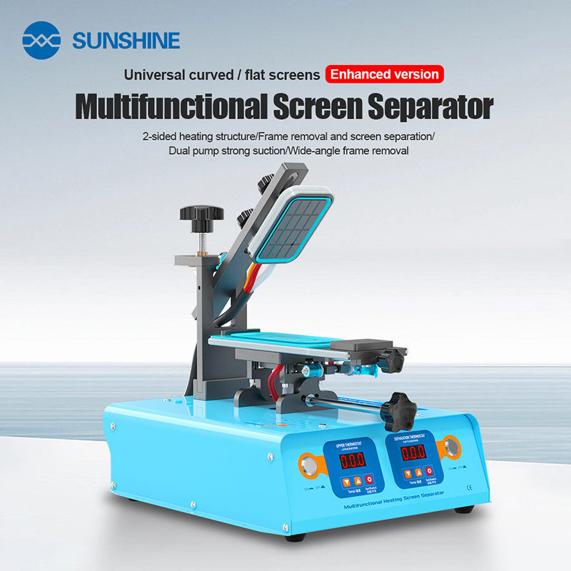 SUNSHINE S-918M 다기능 열 스크린 분리 기 - Screen Protector Cutter 리뷰 및 가격