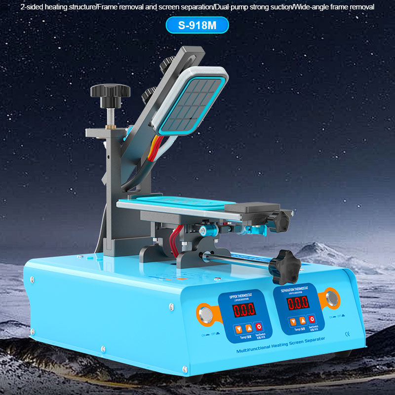 SUNSHINE S-918M 다기능 열 스크린 분리 기 - Screen Protector Cutter 리뷰 및 가격